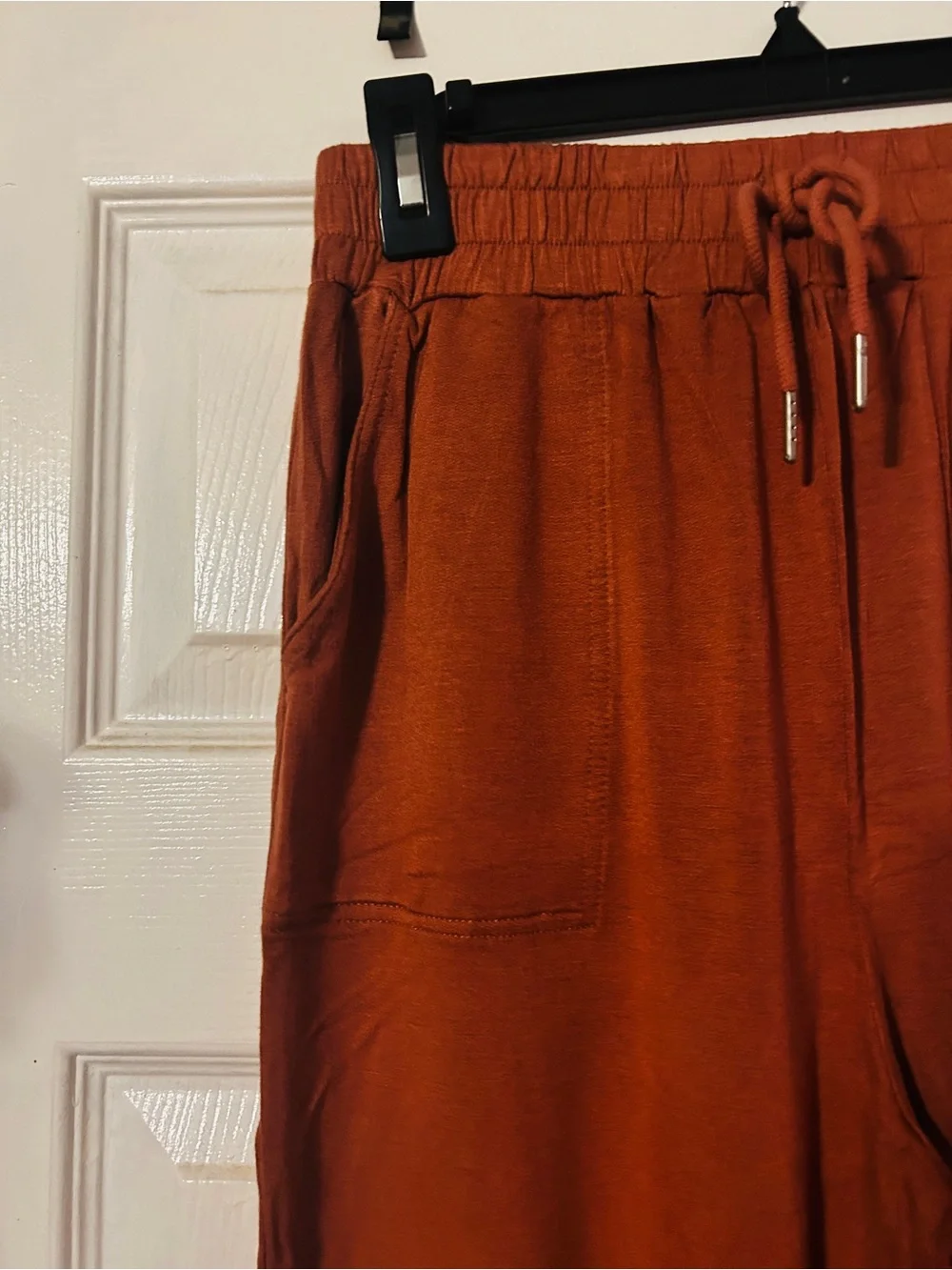 Copper Key Rust Drawstring Joggers - Picture 4 of 6